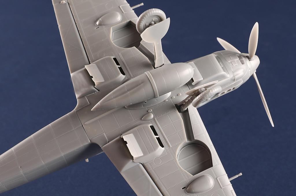 1/48 Hobbyboss Messerschmitt Bf109E-3 Plastic Model Kit