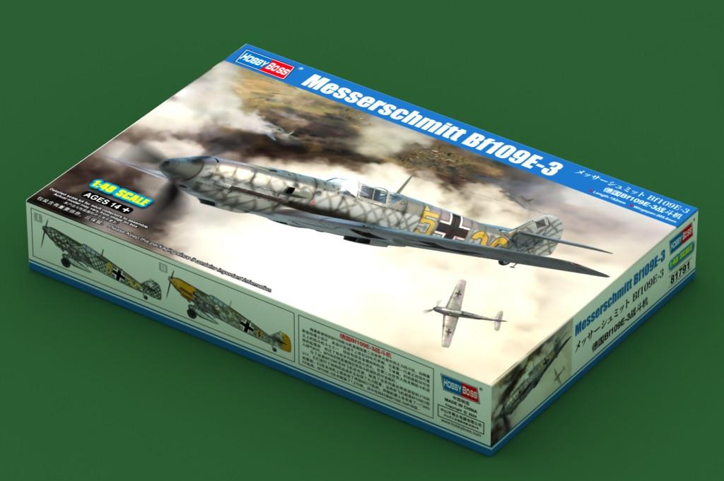 HMホビーマスターMesserschmitt Bf 109E-3 1:48 Bf 109G 1:48 Diecast Model - Hobby Master HM-HA8755 - $109.95