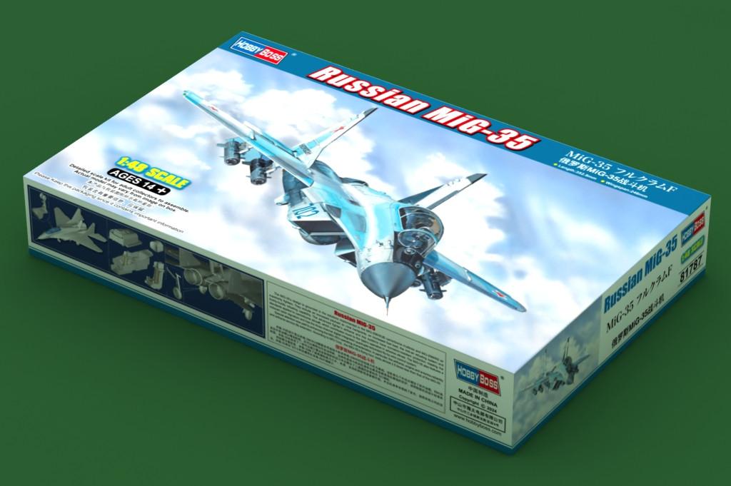 HOBBY BOSS 1/48 MIG-35 フルクラムF 1/48 Hobbyboss Russian MiG-35 Fulcrum-F Plastic Model Kit