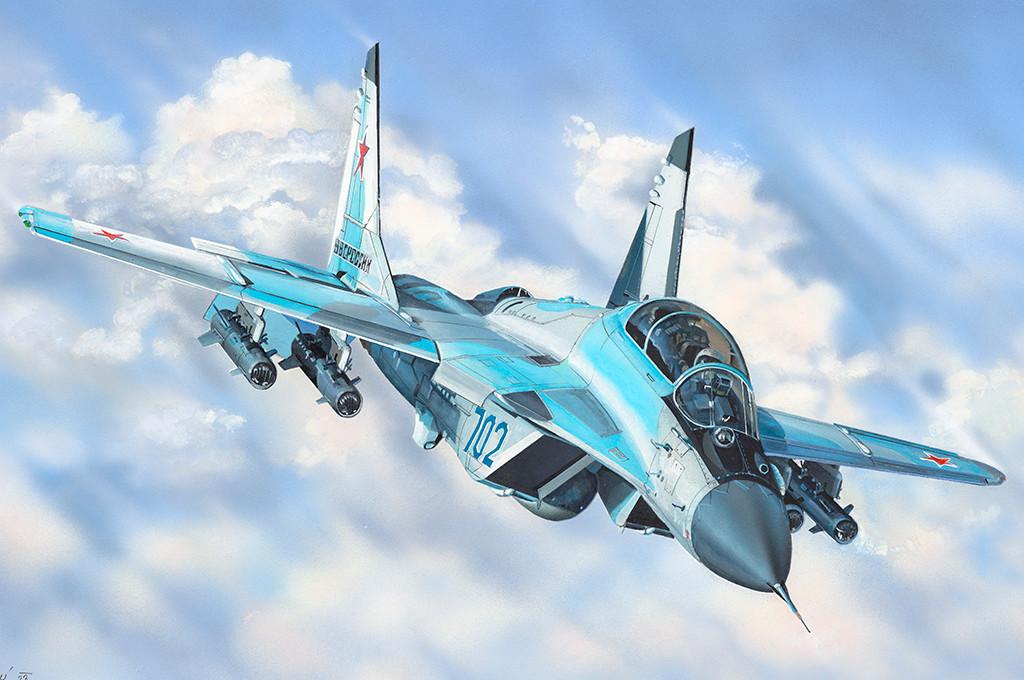 HOBBY BOSS 1/48 MIG-35 フルクラムF 1/48 Hobbyboss Russian MiG-35 Fulcrum-F Plastic Model Kit