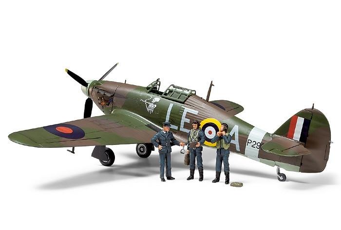 1/48 Tamiya Hurricane Hawker Plastic Model Kit - Squadron.com