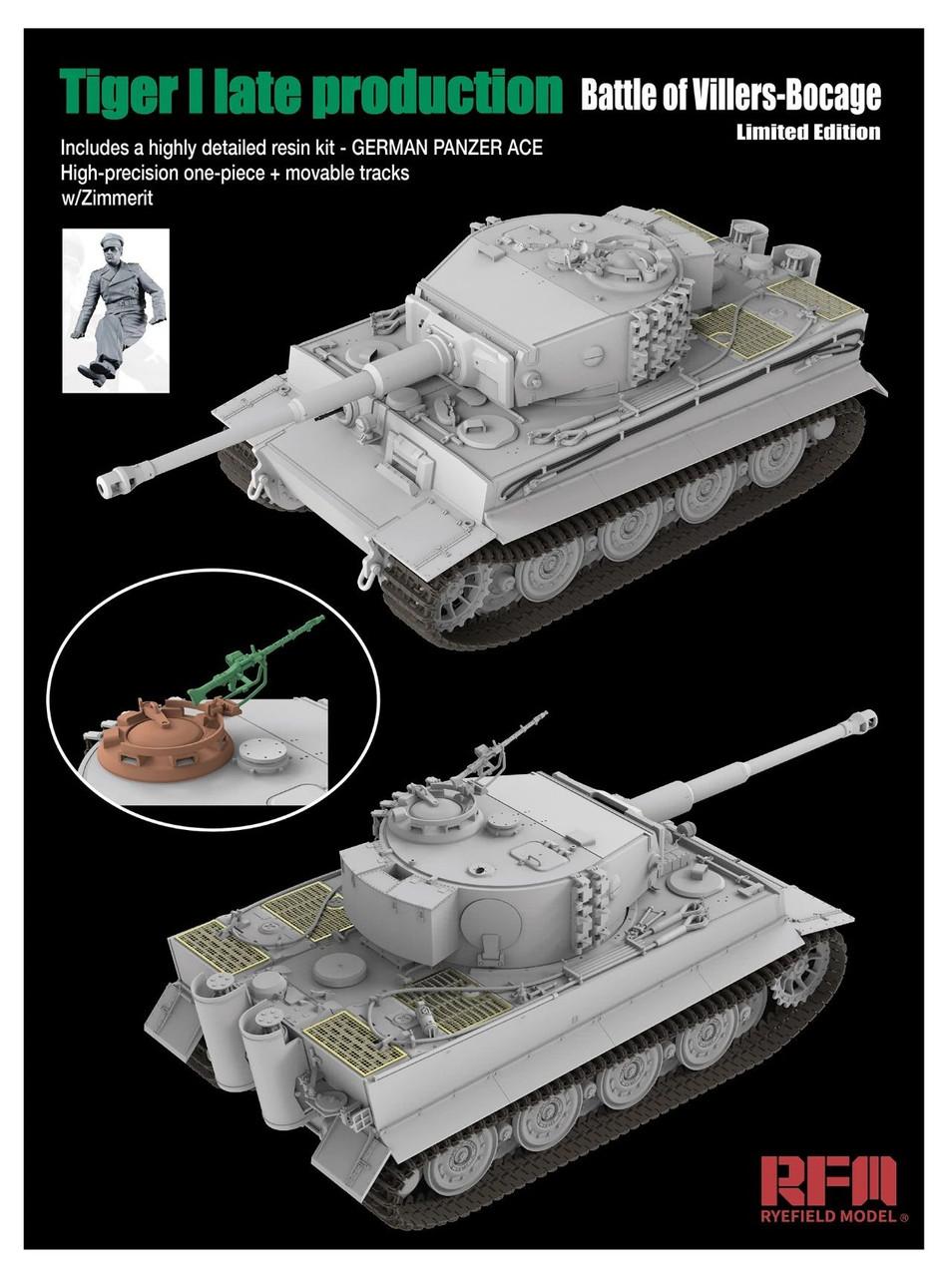 1/35 Ryefield Tiger I late production (Battle of Villers-Bocage