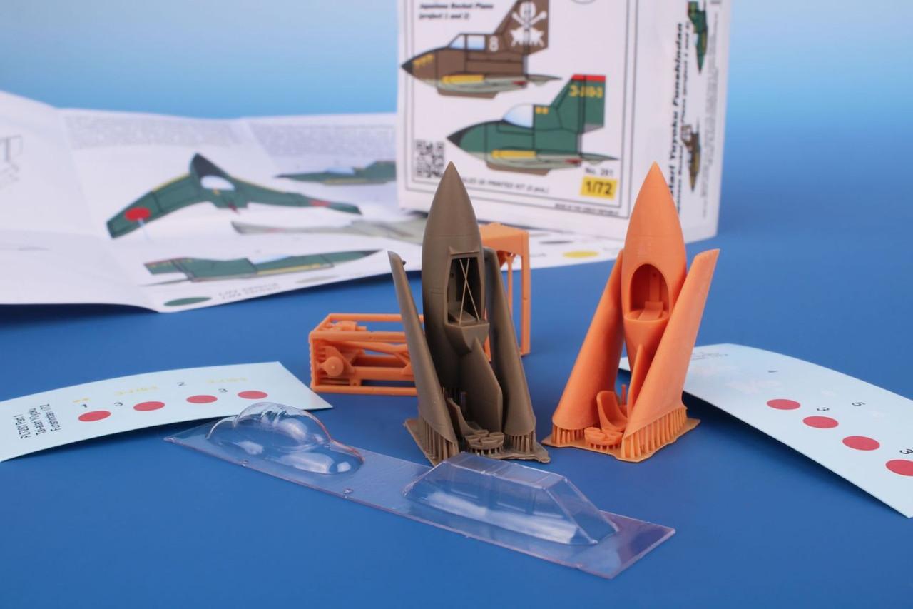 1/72 Planet Models Tai-atari yoku Funshindan Japanese Rocket