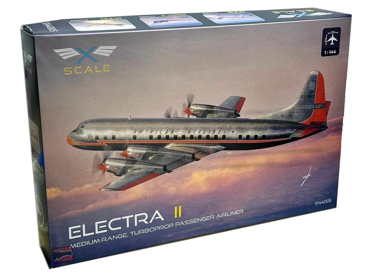 1/144 X-Scale L-188A Electra AA Plastic Model Kit - Squadron.com