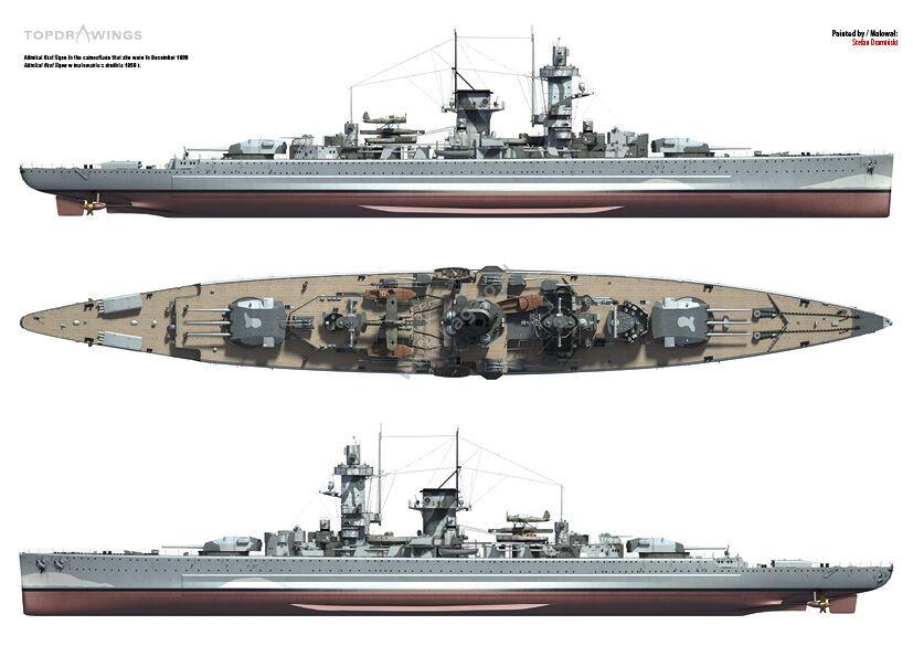 Kagero The German Pocket Battleship Admiral Graf Spee Book