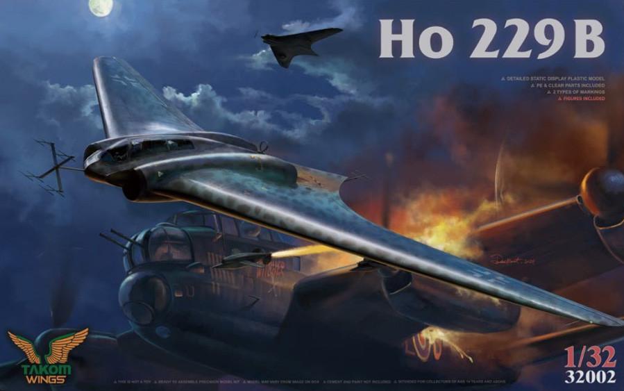 タコム 1/32 ウイングスシリーズ ホルテン Ho229A TAKOM 新品 【G1521-007】116 1/32 Takom Wings Horten Ho 229B Flying Wing Plastic Model Kit