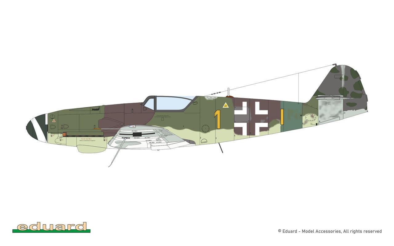 1/48 Eduard Bf 109K-4 Profipack Plastic Model kit - Squadron.com