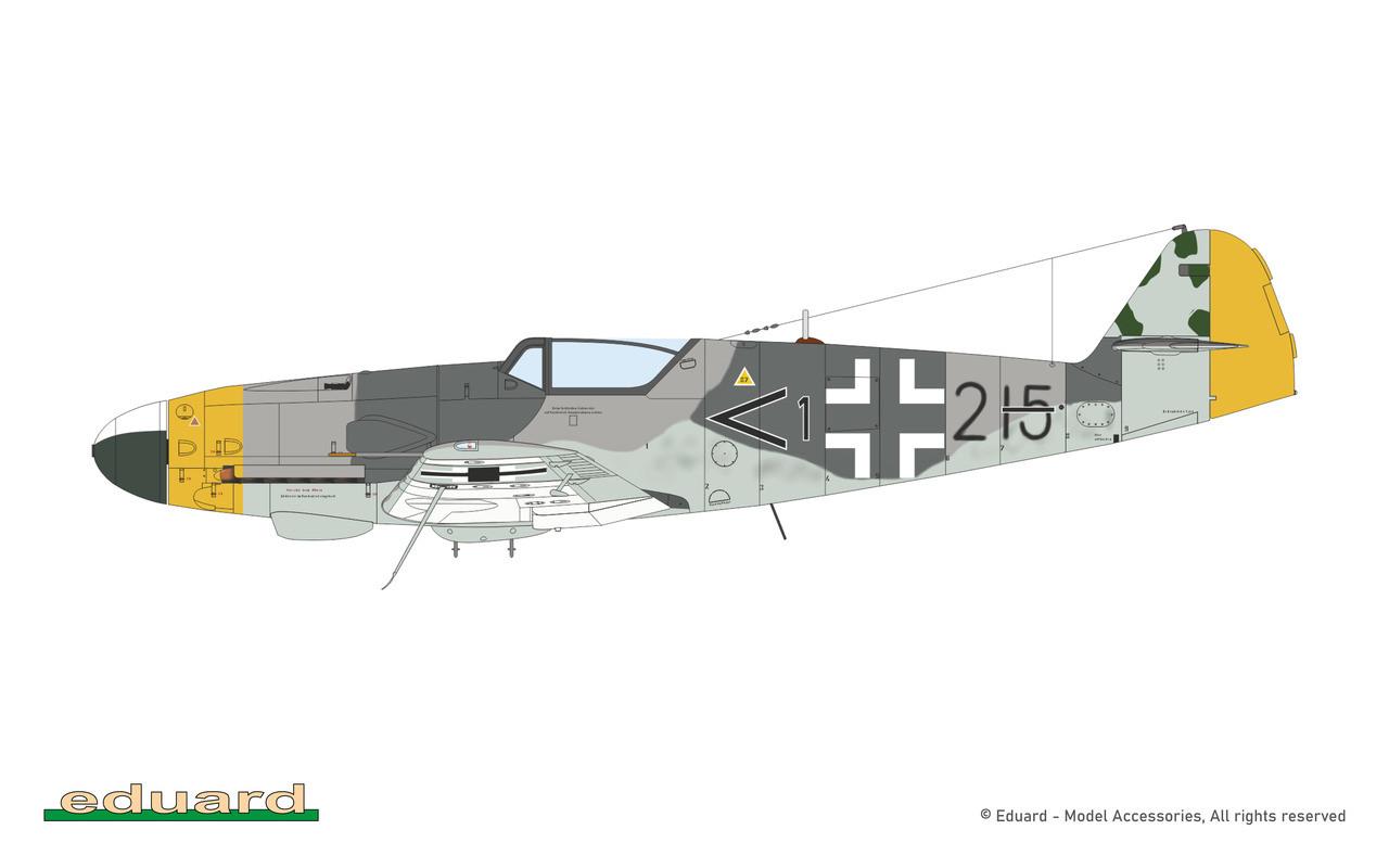 1/48 Eduard Bf 109K-4 Profipack Plastic Model kit - Squadron.com