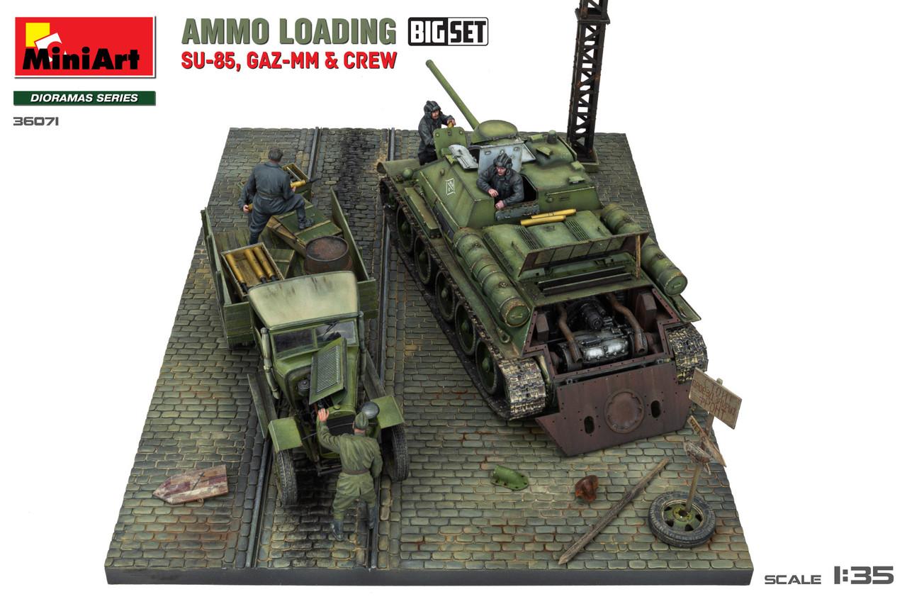 1/35 Miniart Ammo Loading (SU-85.GAZ-MM&Crew) Big Set Plastic