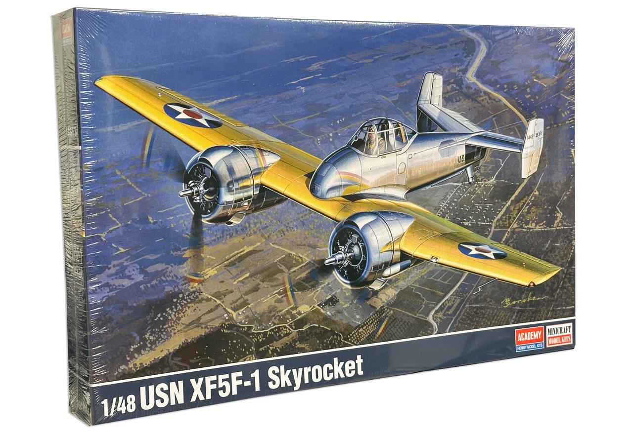1/48 Academy USN XF5F-1 Skyrocket Plastic Model Kit - Squadron.com