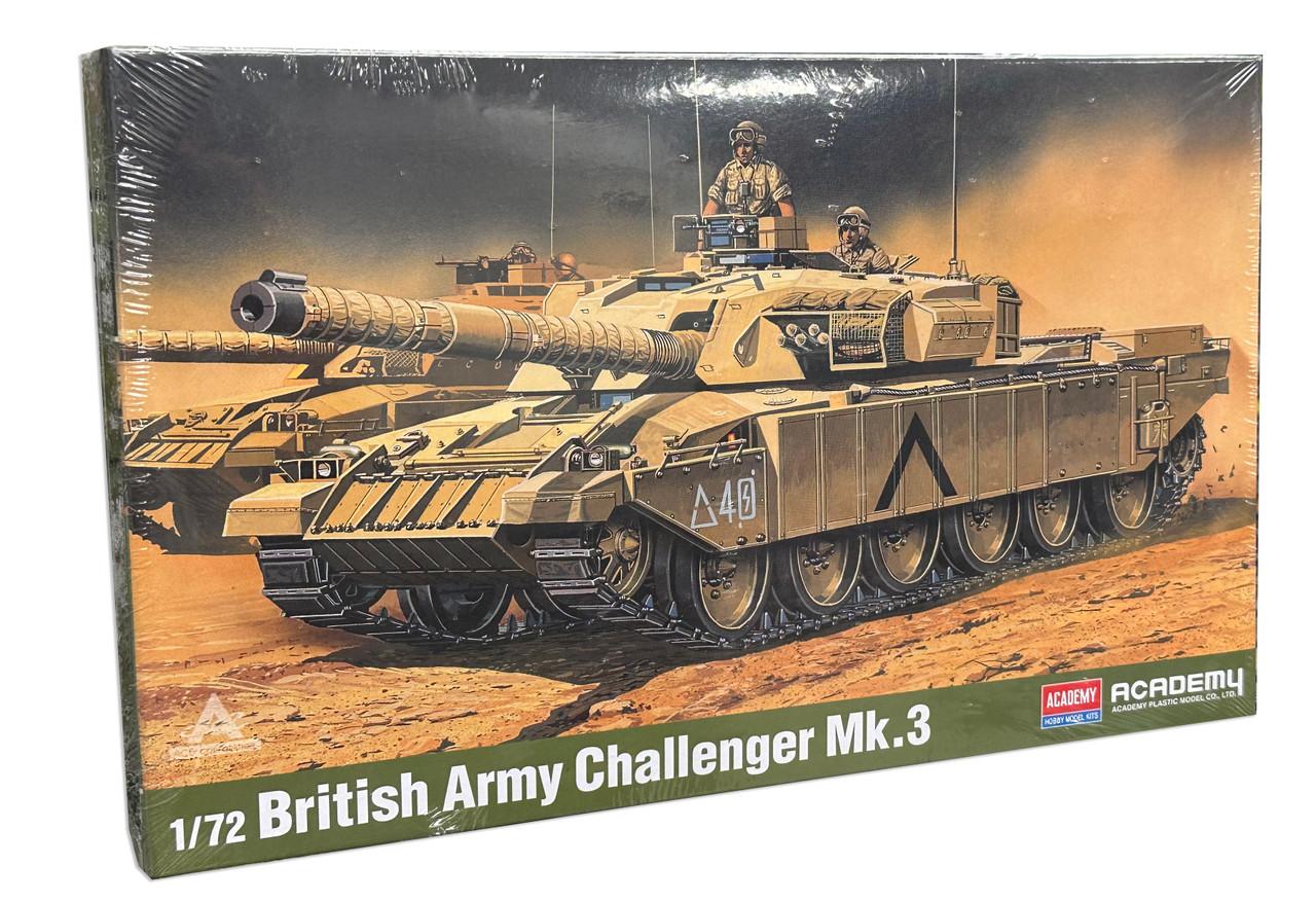 1/72 Academy British Army Challenger Mk.3 Plastic Model Kit
