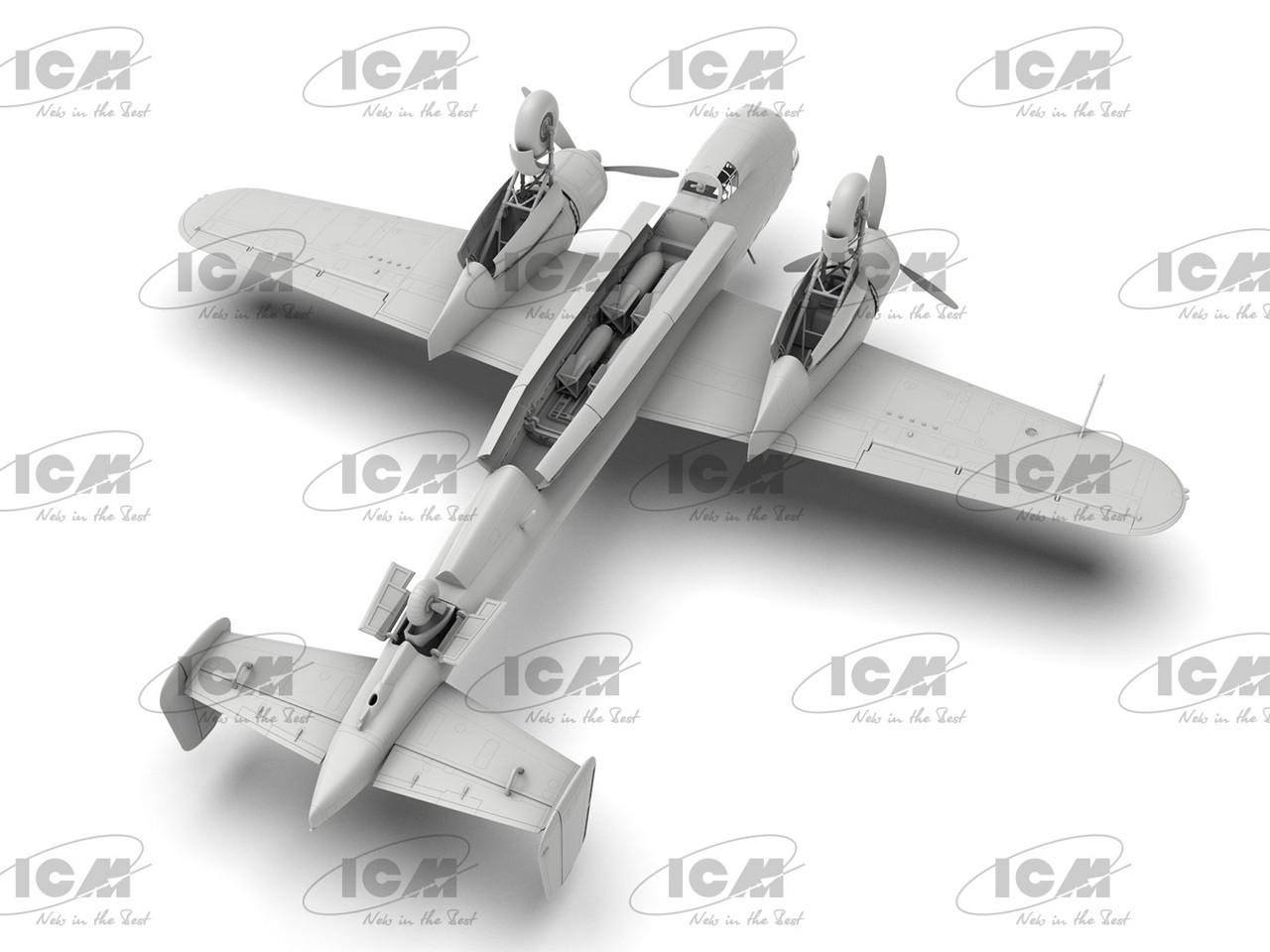 1/48 ICM Do 217K-1 WWII German Bomber Plastic Model Kit - Squadron.com
