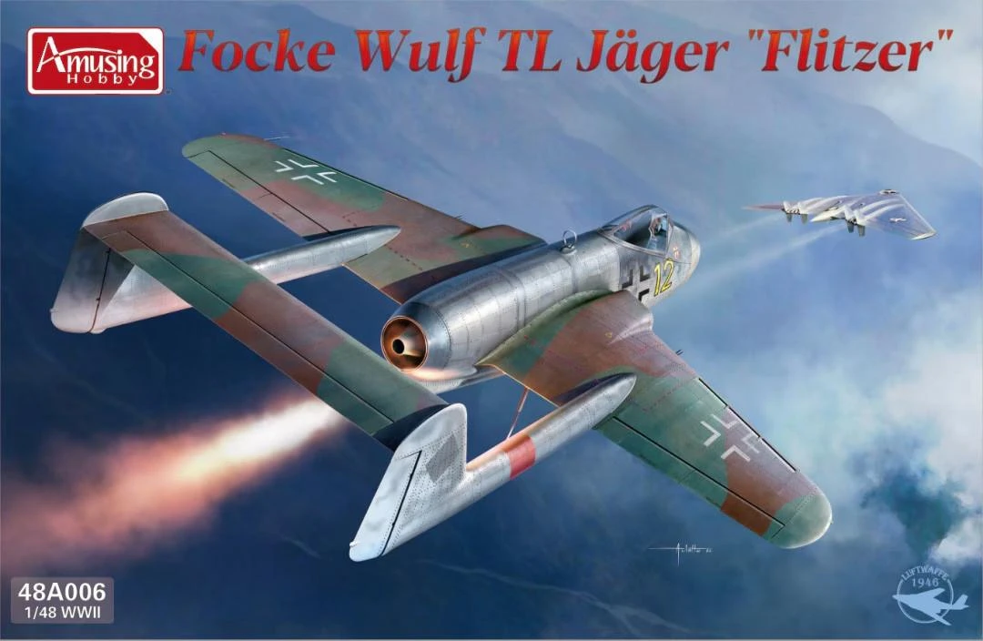 Focke Wulf Triebflügel, Amusing Hobby 48A001 (2019 Focke Wulf Triebflügel, Amusing Hobby 48A001 (2019
