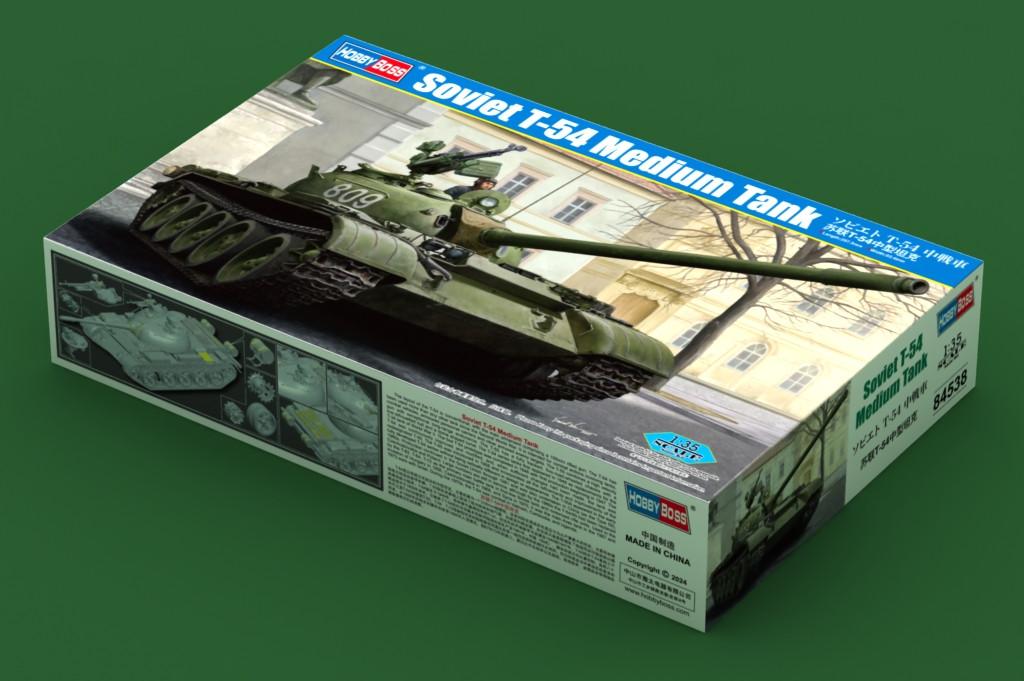 1/35 Hobby Boss Soviet T-54 Medium Tank Plastic Model Kit
