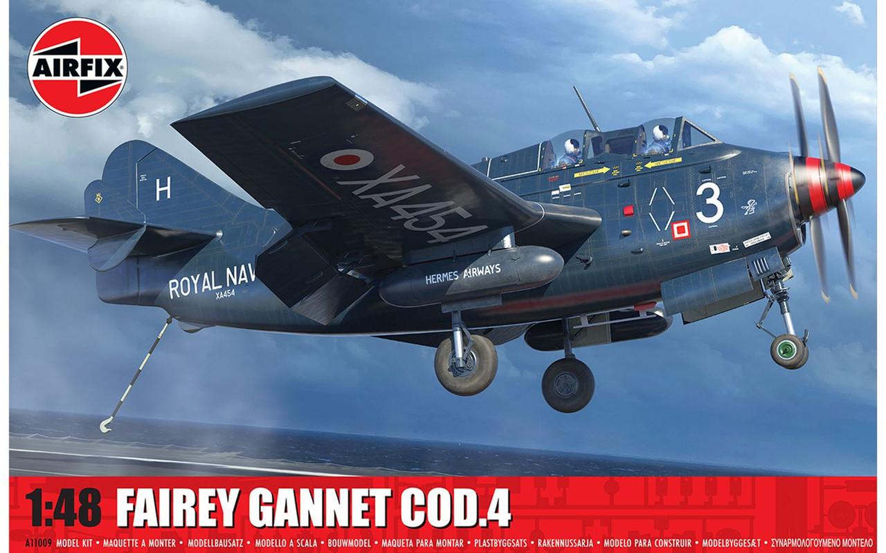 1/48 Airfix Fairey Gannet COD.4 Plastic Model Kit - Squadron.com