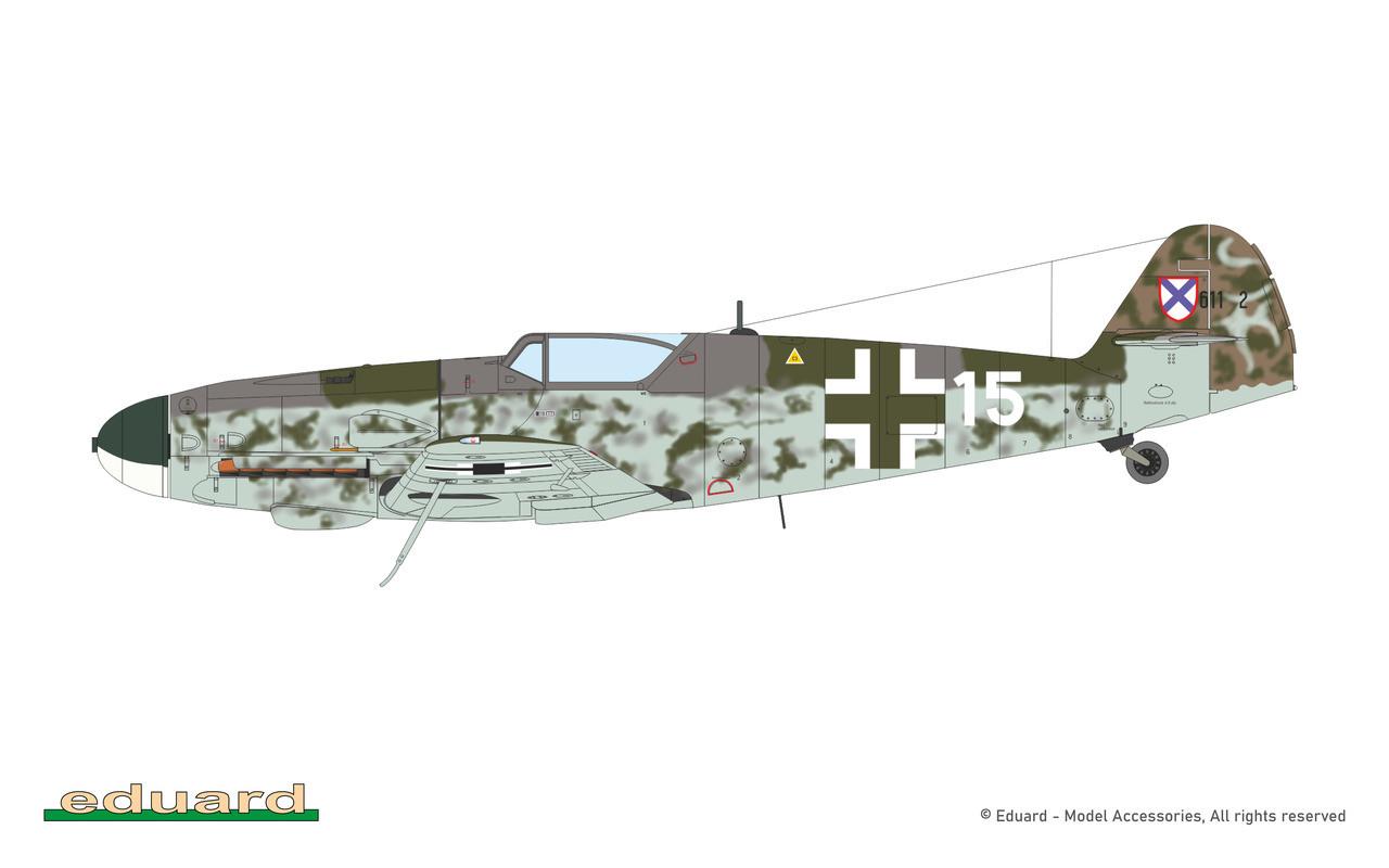 航空機・ヘリコプター Bf 110E & Bf 109G-10 WNF/Diana 1/48 Bf 109G-10 WNF/Diana 1/48 - Eduard Store