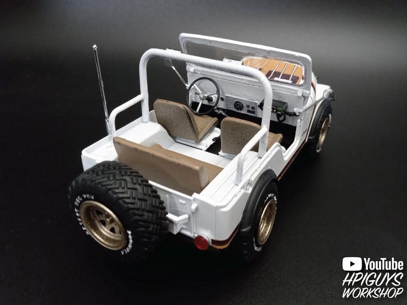 1/25 MPC 1981 Jeep CJ5 Golden Hawk Plastic Model Kit - Squadron.com