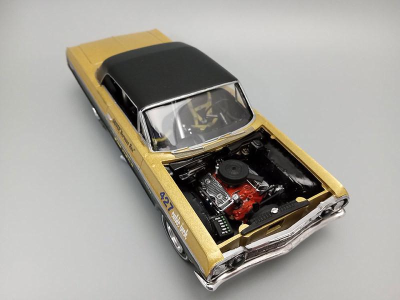 1/25 AMT 1964 Chevrolet Impala Super Street Rod Plastic Model Kit