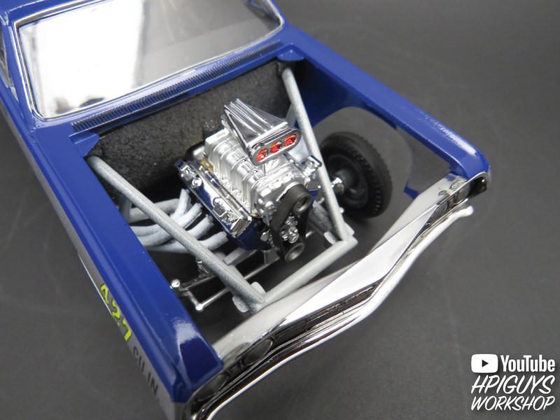 1/25 AMT 1965 Chevy Chevelle AWB Time Machine Plastic Model Kit