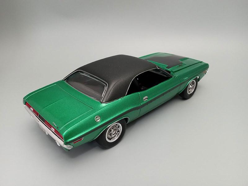 1/25 AMT 1970 Dodge Challenger USPS Plastic Model Kit - Squadron.com