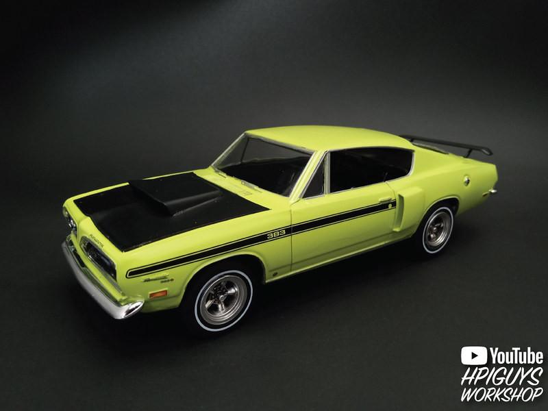 1/25 MPC 1969 Plymouth Barracuda Plastic Model Kit - Squadron.com