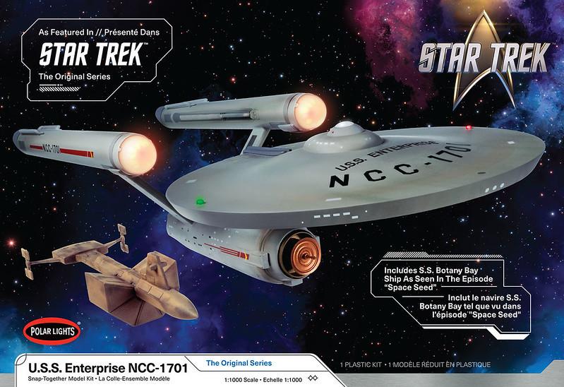 1/1000 Polar Lights Star Trek The Original Series USS
