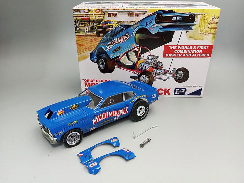 1/25 MPC Multi Maverick Funny Car Plastic Model Kit - Squadron.com