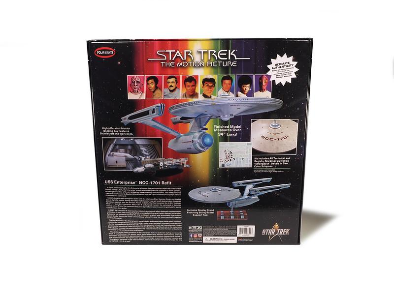 1/350 Polar Lights Star Trek USS Enterprise Refit Plastic