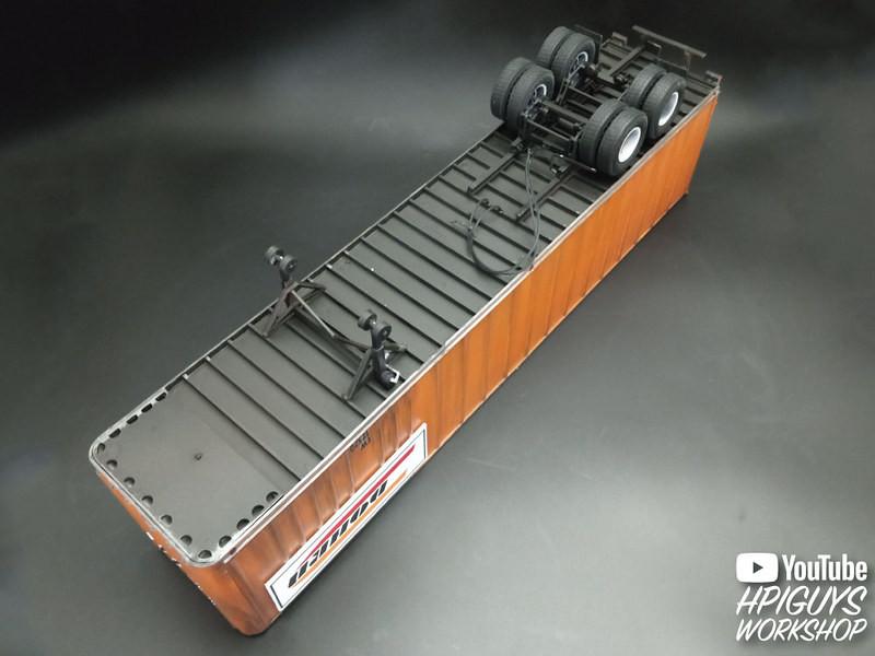 1/25 AMT 40' Fruehauf Exterior Post Trailer Dohrn Plastic Model