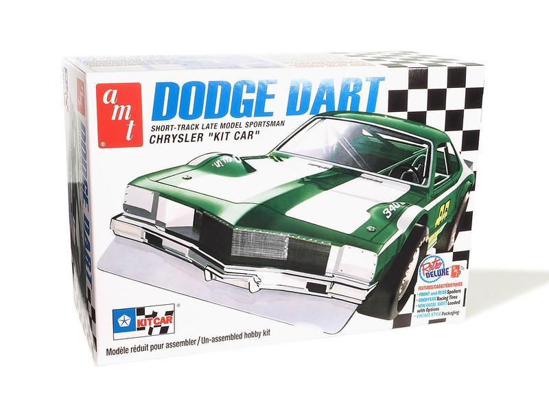 1/25 AMT Dodge Dart Sportsman Short Track Kit Car Plastic Model