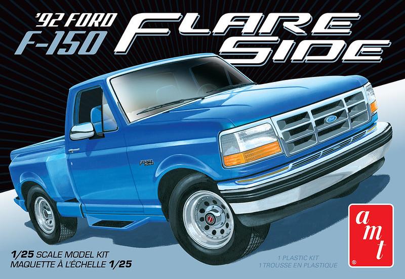 1/25 AMT 1992 Ford F-150 Flareside Plastic Model Kit - Squadron.com