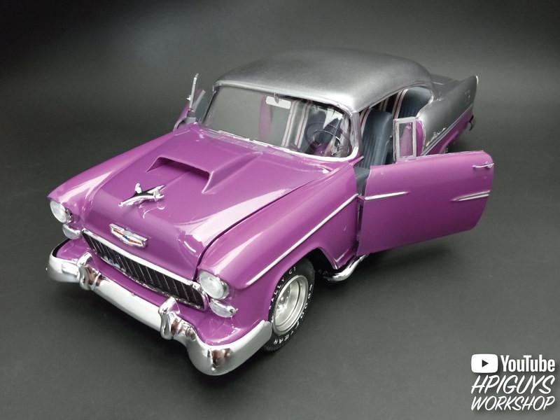 1/16 AMT 1955 Chevy Bel Air Hardtop Plastic Model Kit - Squadron.com