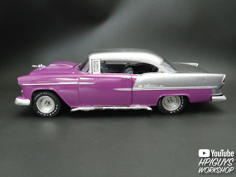 1/16 AMT 1955 Chevy Bel Air Hardtop Plastic Model Kit