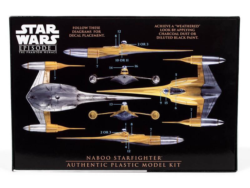 1/48 AMT Star Wars The Phantom Menace N-1 Naboo Starfighter (Snap
