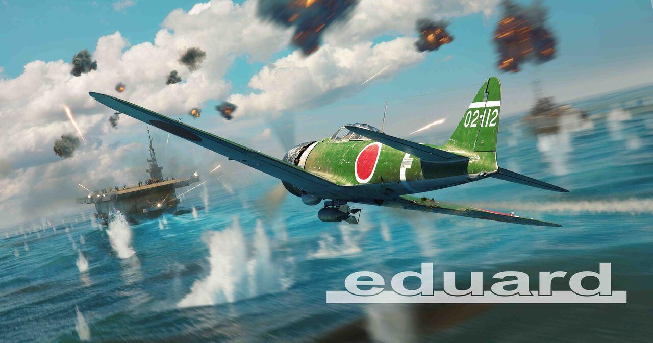 1/48 Eduard Kamikaze Tokkotai ZERO DUAL COMBO (A6M5 & A6M2-K) (LE