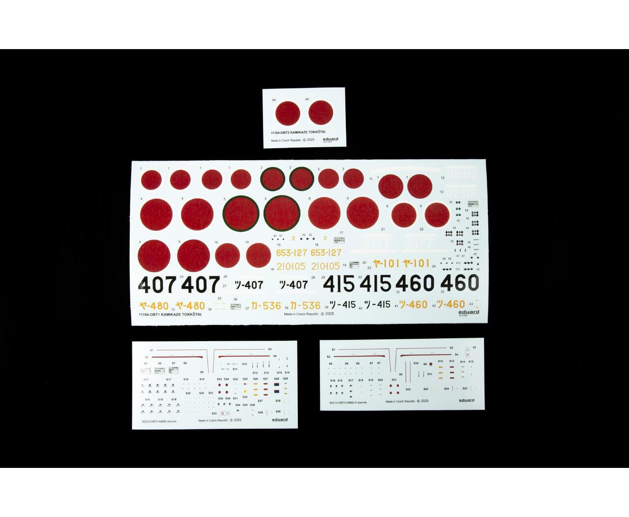 1/48 Eduard Kamikaze Tokkotai ZERO DUAL COMBO (A6M5 & A6M2-K) (LE