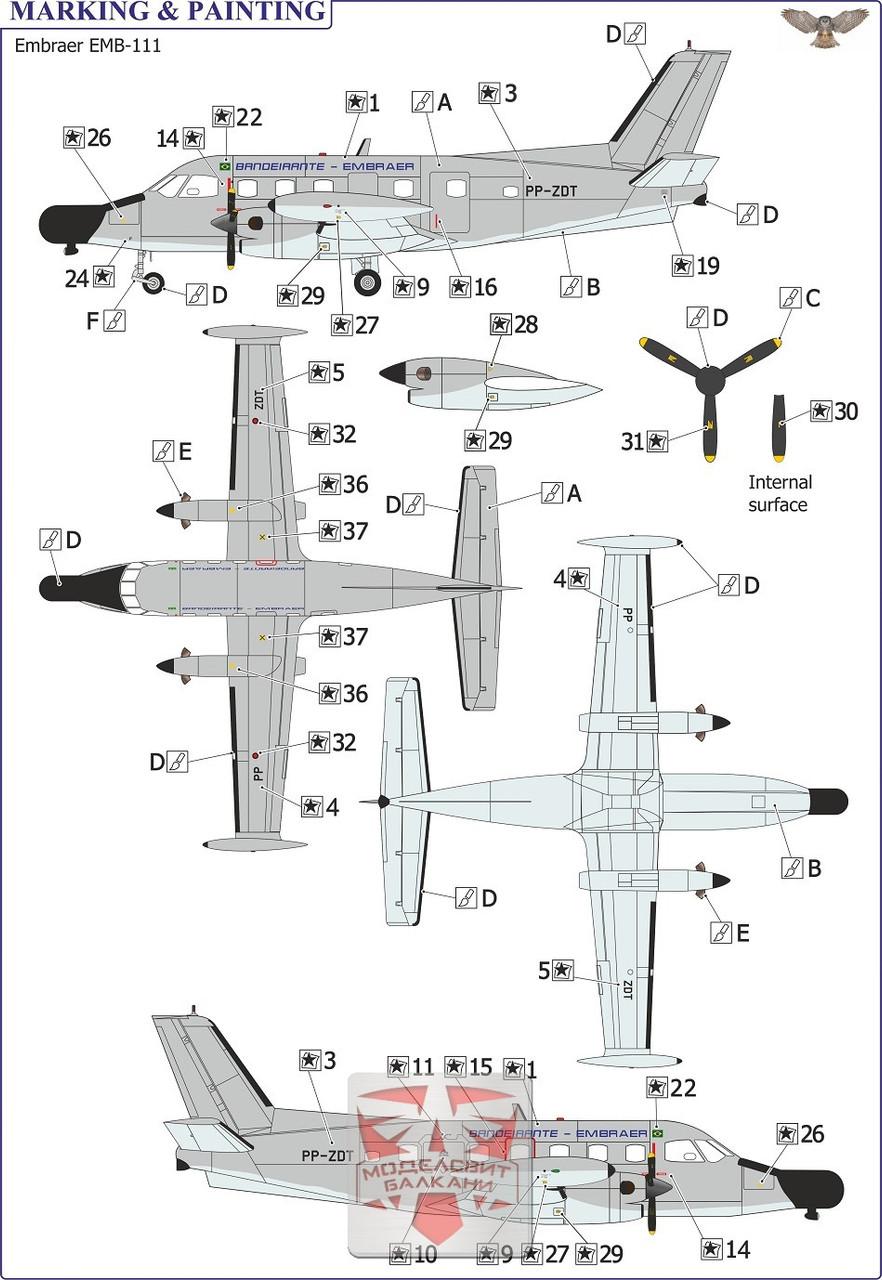 1/72 SOVA-M P-95 patrol aircraft - Squadron.com