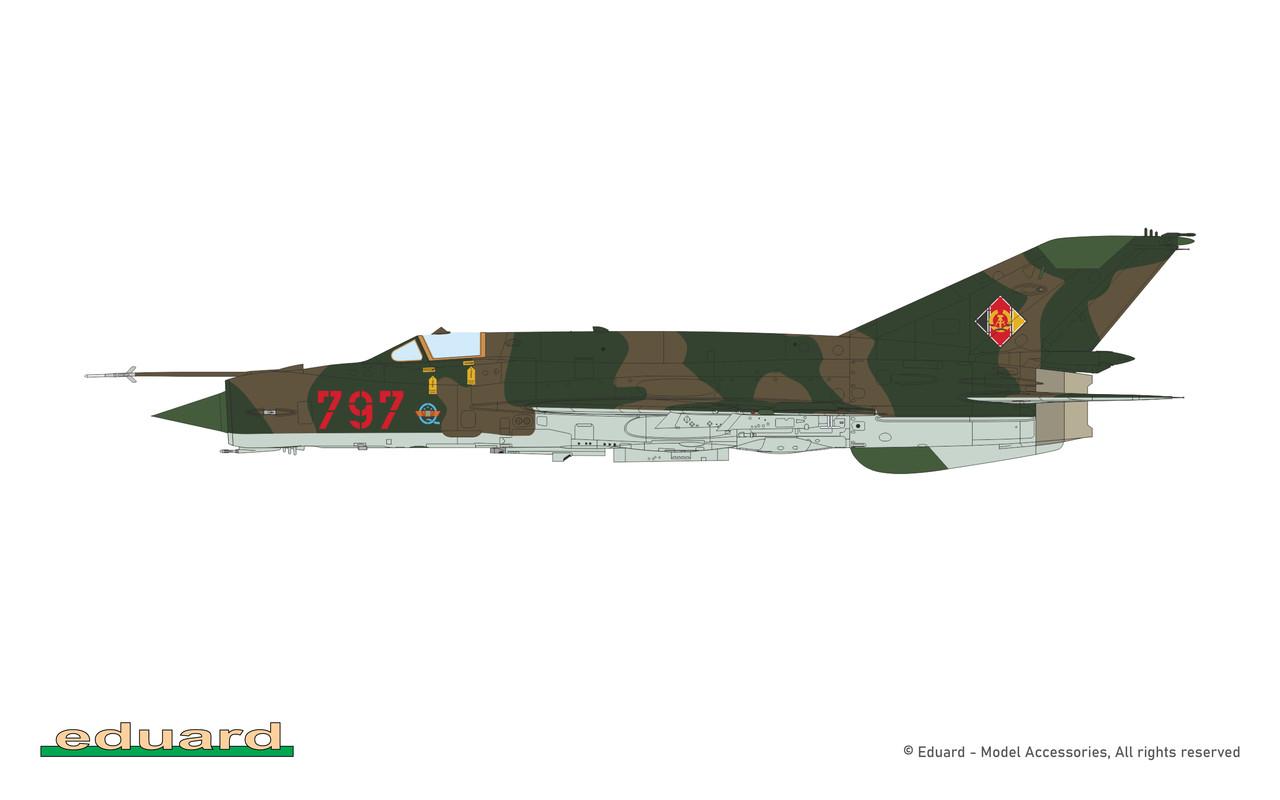 1/72 Eduard MiG-21bis DUAL COMBO LIMITED - Squadron.com