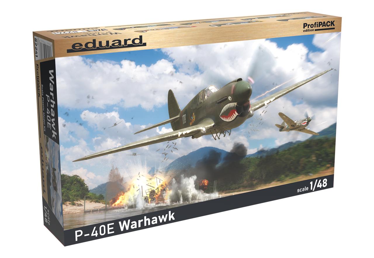 1/48 Eduard P-40E Warhawk PROFIPACK Plastic Model Kit - Squadron.com