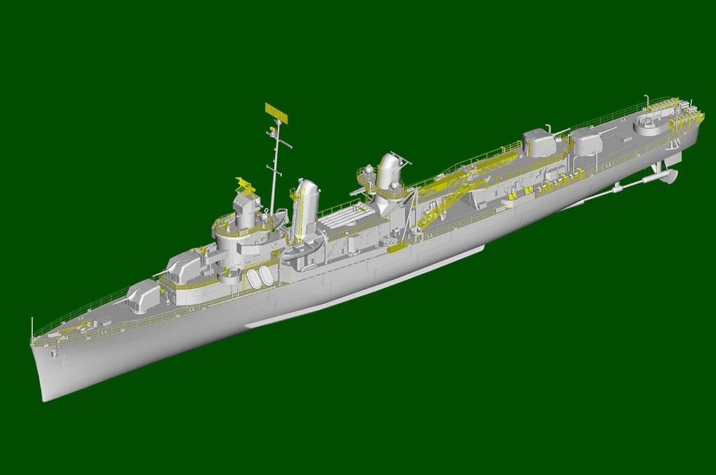 1/350 iLoveKit USS Stevens DD-479 Fletcher Class Plastic Model Kit