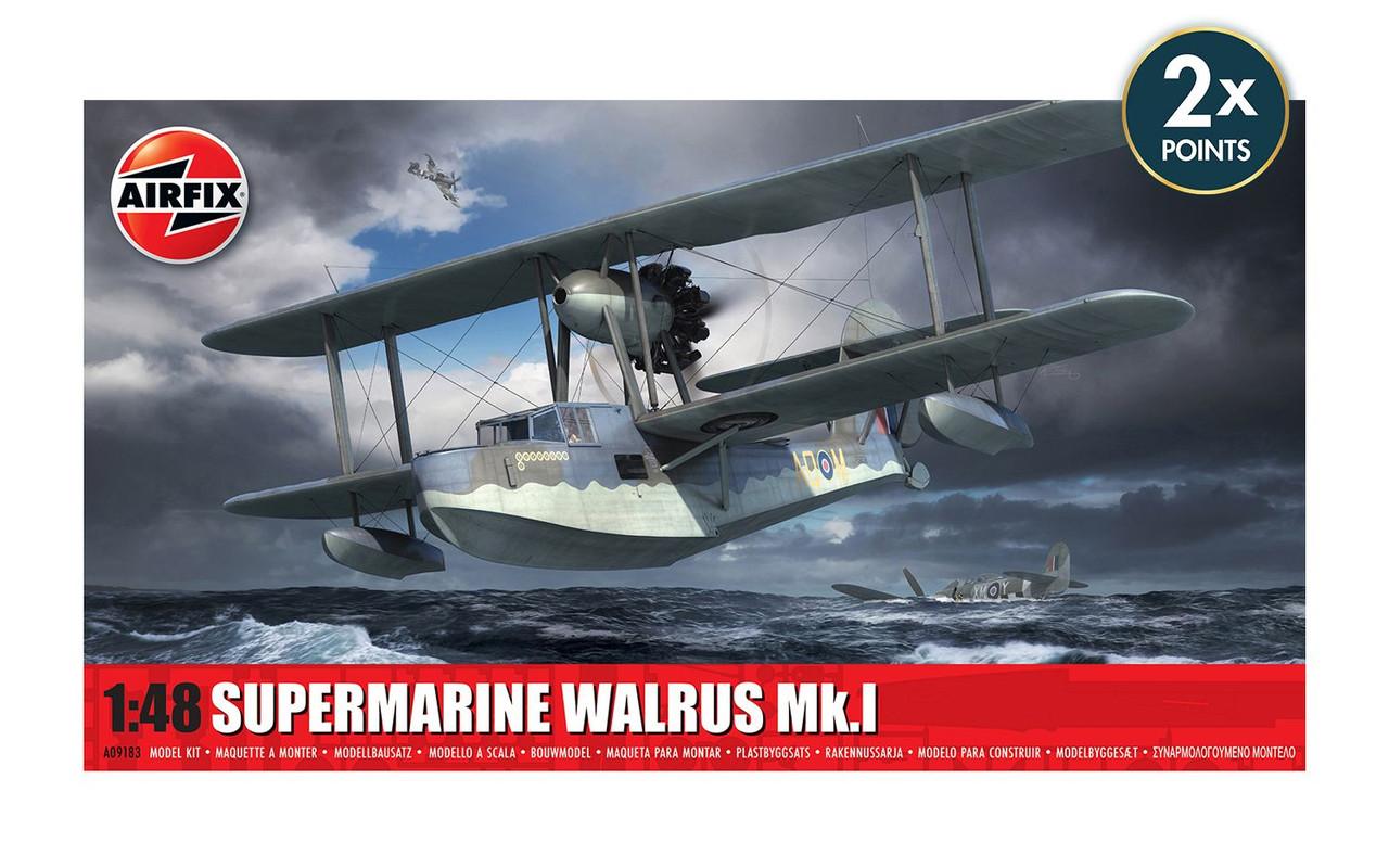 エアフィックス 1/48 イギリス海軍 スーパーマリーン ウォーラスMk.1&quot;シルバーウイングス&quot; プラモデル X9187 Amazon | エアフィックス 1/48 イギリス海軍 スーパーマリン