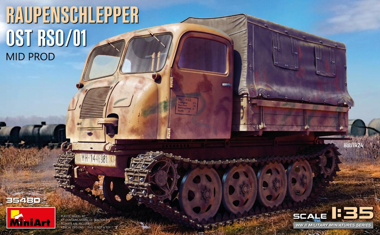 1/35 Miniart RAUPENSCHLEPPER OST RSO/01. MID PROD Plastic