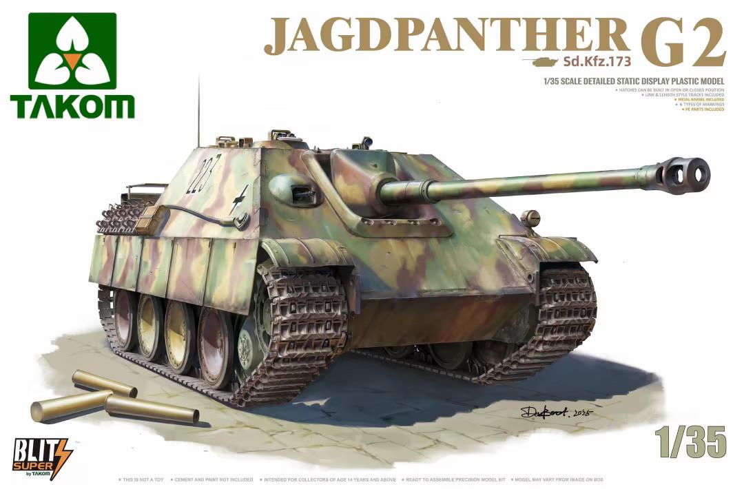 1/35 Takom Jagdpanther G2 (Super Blitz) - PREORDER