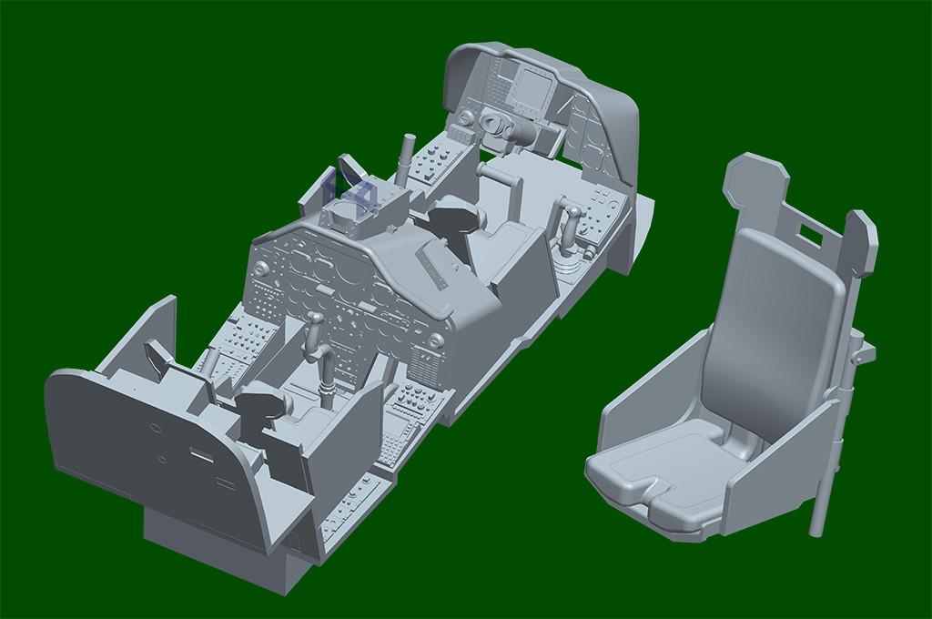 1/35 Trumpeter AH-1W Super Cobra (Turned Exhaust) Plastic Model