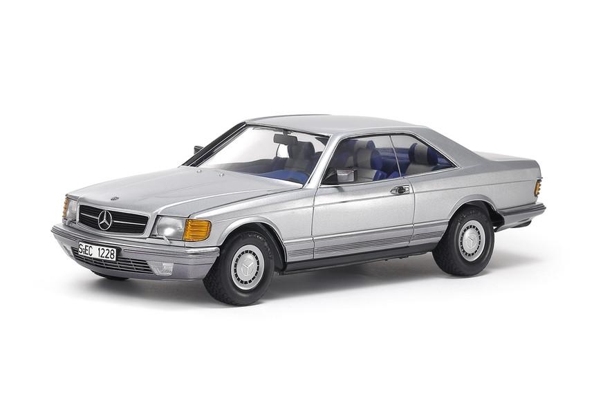 1/24 Tamiya Mercedes-Benz 500SEC Plastic Model Kit - Squadron.com