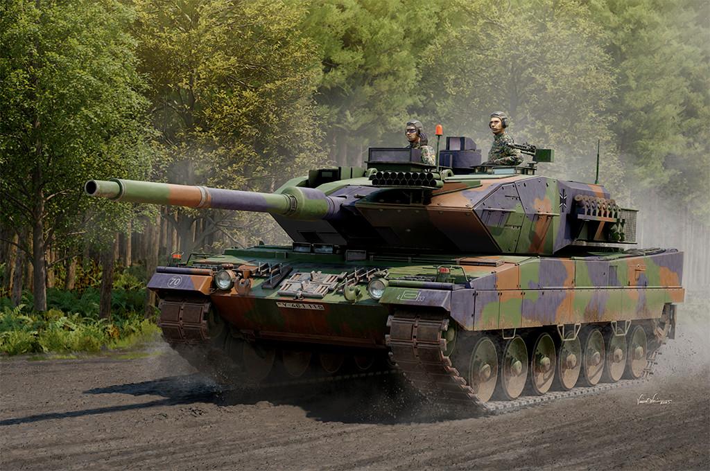 1/16 Trumpeter German Leopard 2A6 Main Battle Tank - Squadron.com