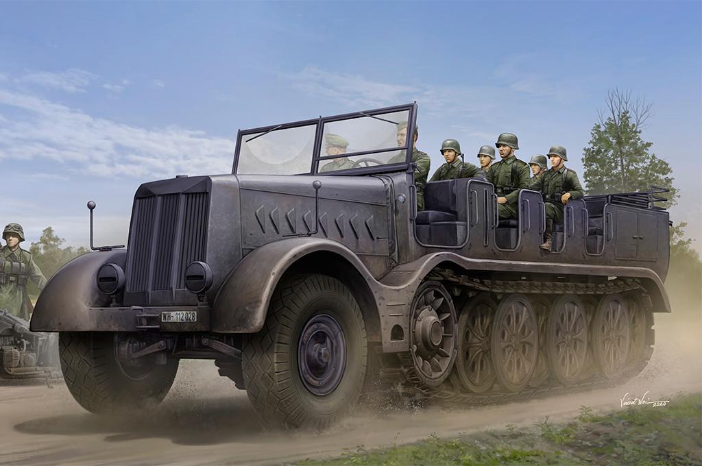 1/35 Trumpeter Half Track 18 t Sd.Kfz.9 Artillery Version Schwerer