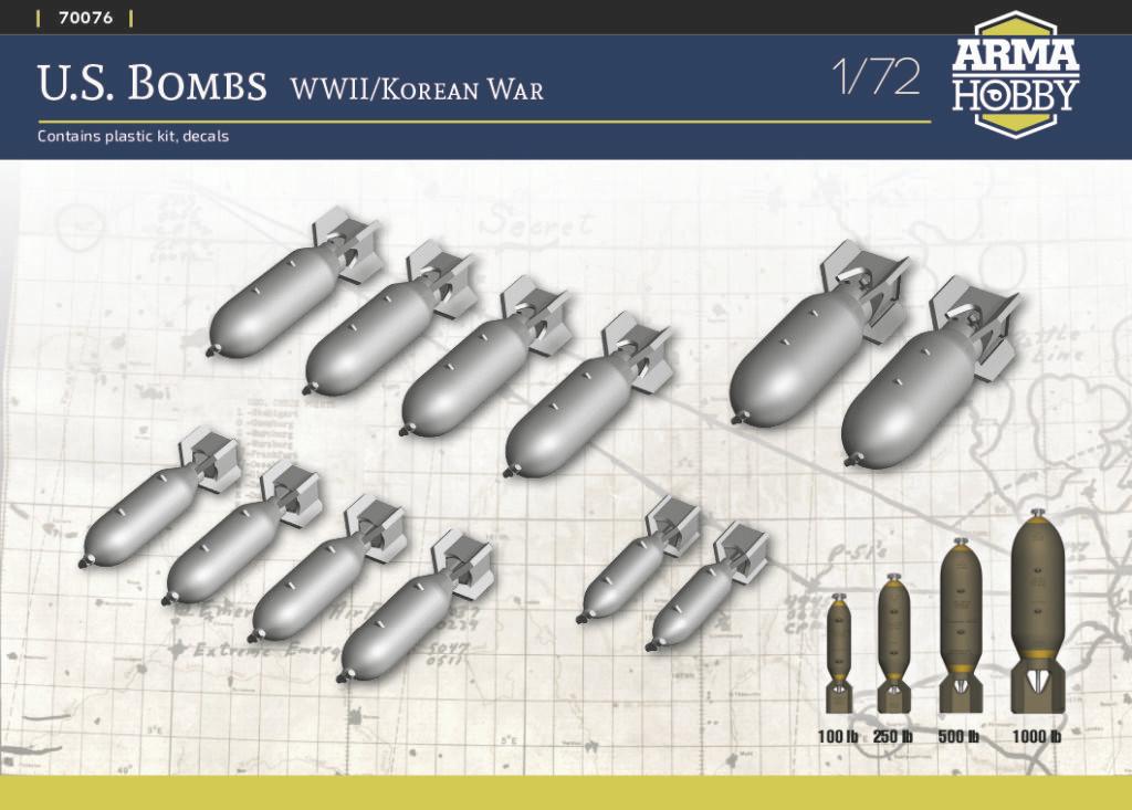1/72 Arma Hobby US Bombs WWII - Squadron.com