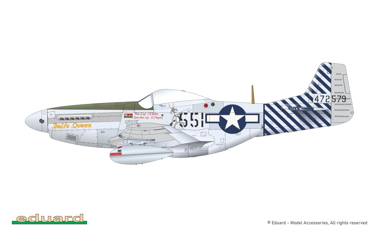 1/72 Eduard P-51D Mustang Tales of Iwojima DUAL COMBO - Squadron.com