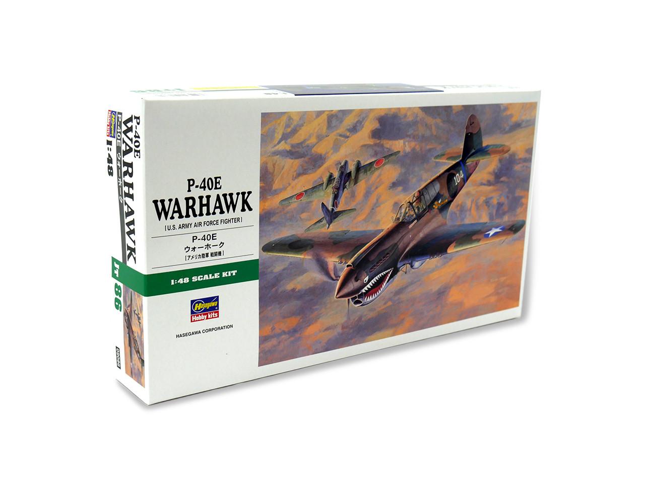 1/48 Hasegawa P-40E Warhawk - Squadron.com